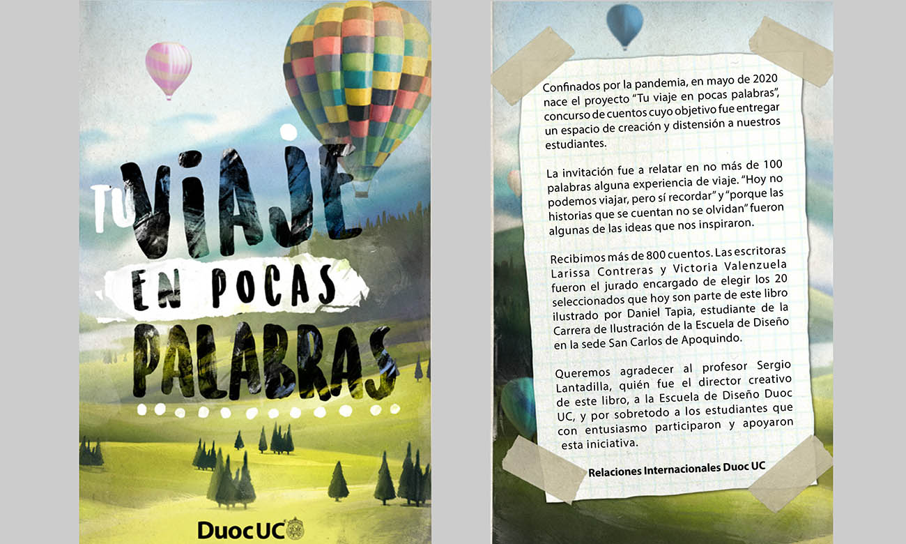 En plena pandemia internacional nace “Tu Viaje en Pocas Palabras”, concurso de microcuentos cuyo objetivo […]