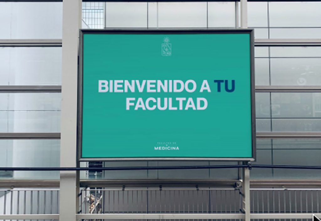 Identidad y Wayfinding Facultad de Medicina U. de Chile