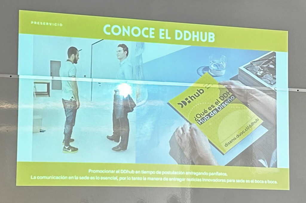 Diseño de Servicios para DD:hub / Duoc UC – Sede PAO