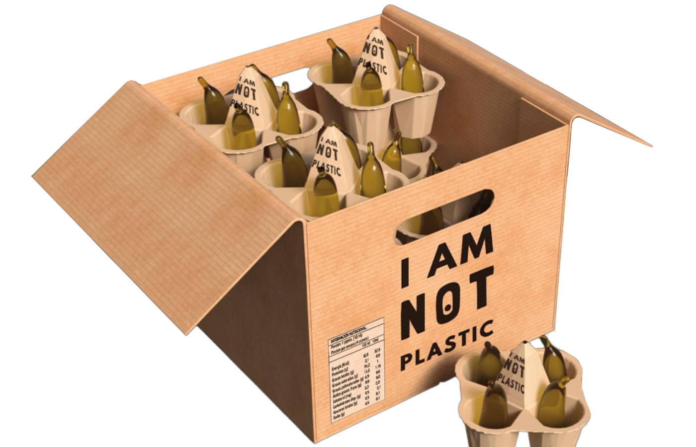 Contenedor para Pipets Aceite de Oliva – I AM NOT PLASTIC